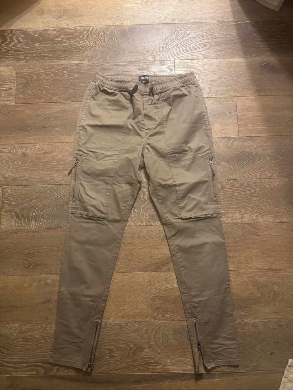 Zanerobe Men's Cargo Joggers - Khaki/Tan
